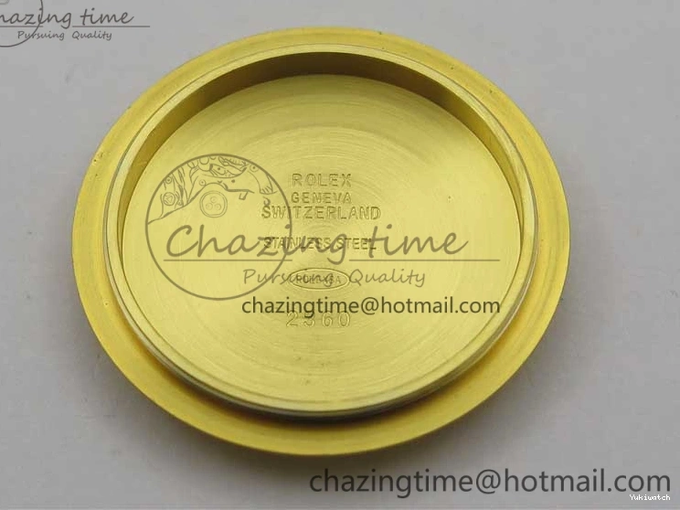 Wrapped YG 116610 Wrapped A2836 Edition ROF Submariner LV YG Green Bracelet on Best Dial 0422